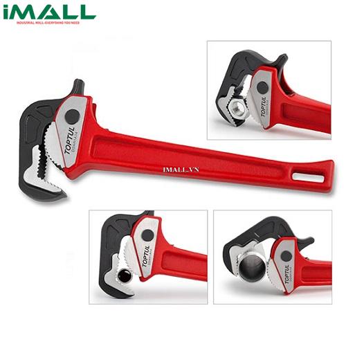 Mỏ lết răng kẹp ống TOPTUL DDAH1A10