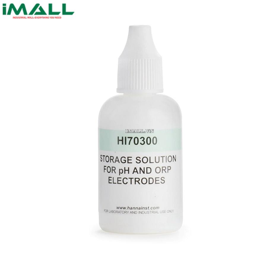 Dung Dịch Bảo Quản Điện Cực pH và ORP HANNA HI70300S (Chai 30mL)