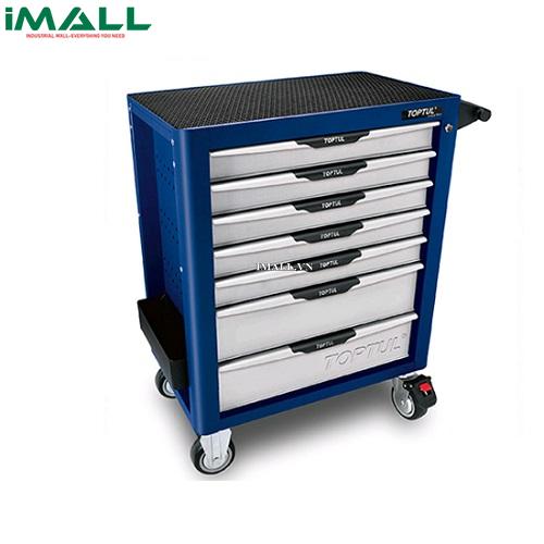 Xe đẩy thiết bị dụng cụ 214 món eri màu xanh dương Toptul GE-21410