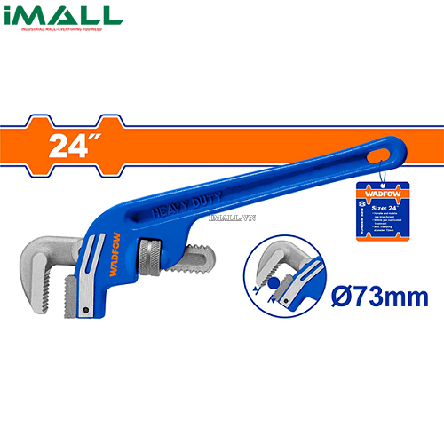 Mỏ lết mở ống trục lệch 24" Wadfow WPW6124