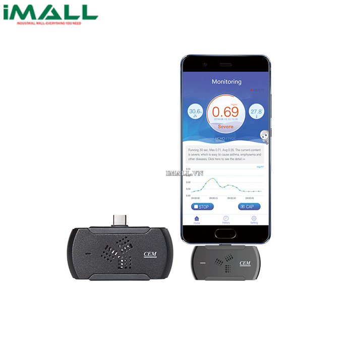 Máy đo HCHO CEM HC-01 (0.00~5.00ppm; 0.01ppm)