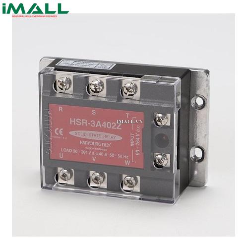 Rơ le bán dẫn Hanyoung nux HSR-3A402Z (90 – 264VAC, 40A, 3 Pha)