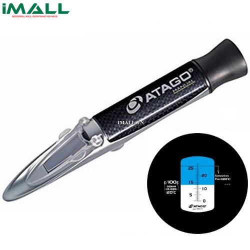 Khúc xạ kế đo độ mặn ATAGO MASTER-S28 Alpha (MASTER-S28α) (0.0 to 28.0g/100g, Cat.no 2481)