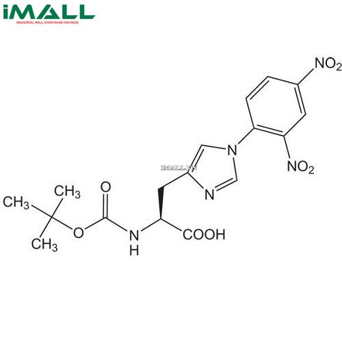 Hóa chất Boc-His(Dnp)-OH isopropanol (C₁₇H₁₉N₅O₈ * C₃H₈O; Chai nhựa 25 g) Merck 8530080025