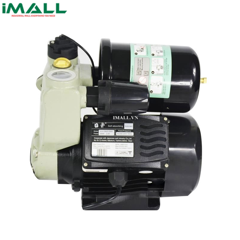 Máy bơm nước tăng áp tự động Rheken JLM-GN25-200A (200W)