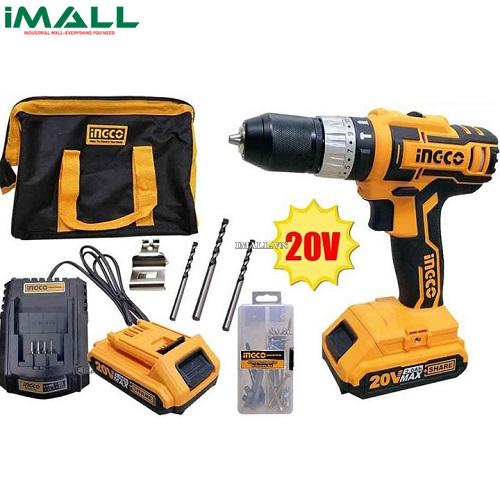 Máy khoan búa dùng pin (20V) INGCO CIDLI2002