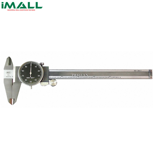 Thước cặp đồng hồ (16U, 0–6”, 0.001"; Giấy chứng nhận Mahr) Mahr 4107900KAL