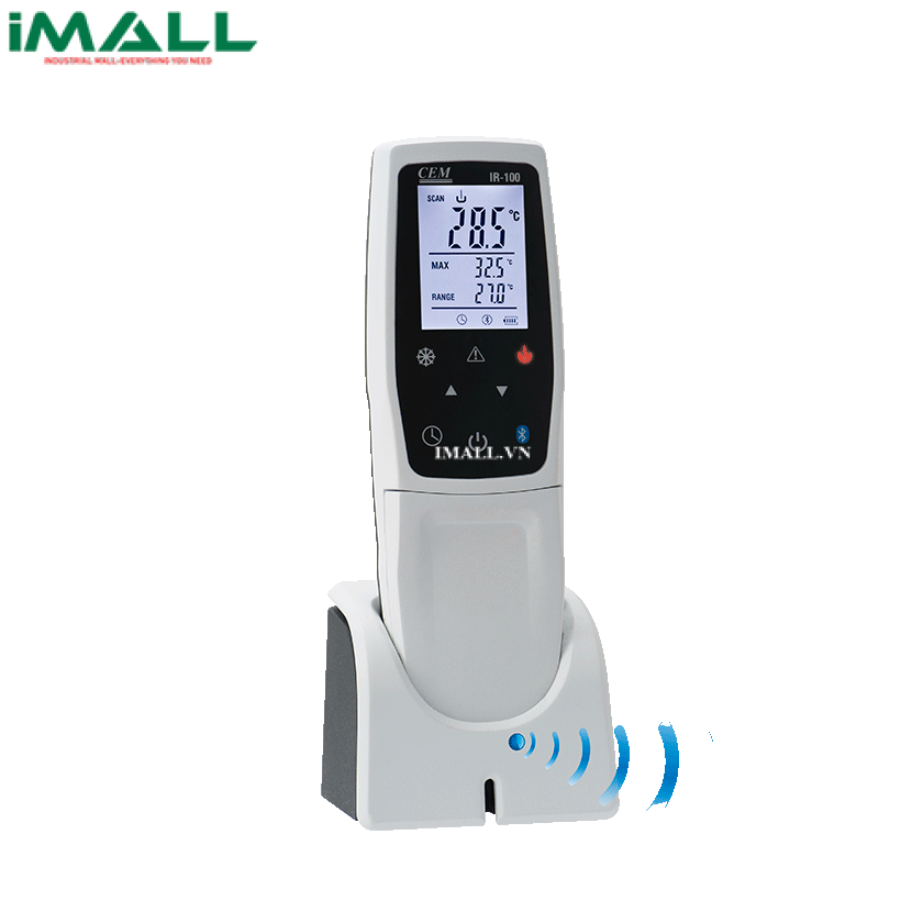 Nhiệt kế hồng ngoại đo nhiệt độ thức ăn 2 trong 1 CEM IR-100 (-40ºC~300ºC)
