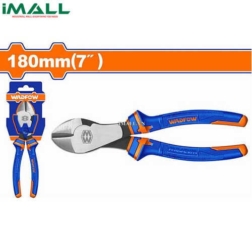 Kềm cắt mũi ngắn đầu nặng 7" Wadfow WPL7C07