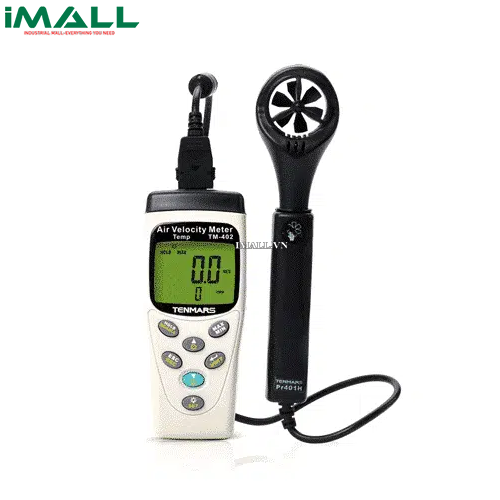 TENMARS TM-403A wind speed, flow, temperature and humidity meter (0.4~20m/s, -20~60 °C, 20~80%)
