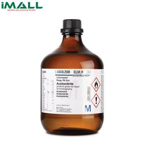Nước sử dụng cho sắc ký (H₂O, Thùng kim loại 10l) Merck 1153339010