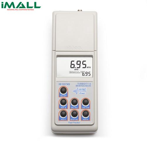 Máy Đo Độ Đục Và Bentonit Trong Rượu Vang HANNA HI83749-02 (0~1200 NTU)