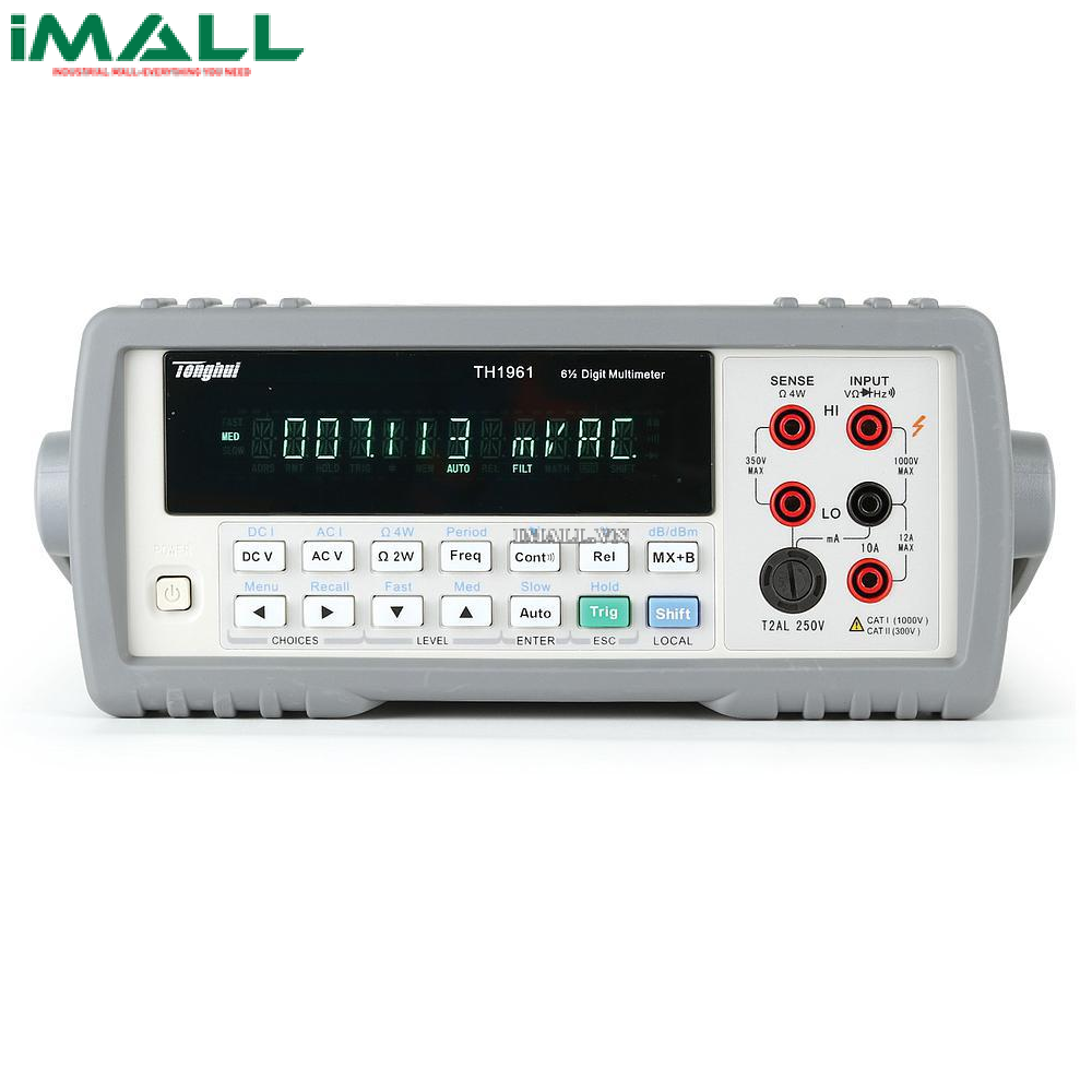 Thiết bị đo đa năng Tonghui TH1961 (AC: 750V; 20A; DC: 1000V; 10A)