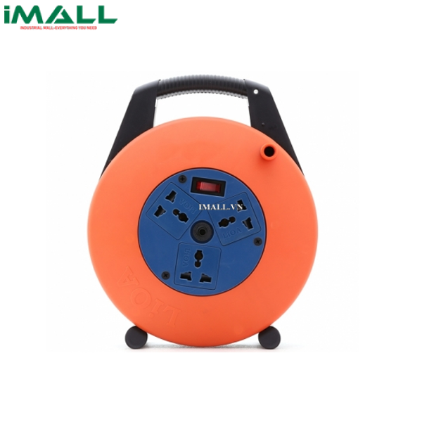 Ổ cắm kéo dài xách tay LiOA XTD10-2-10A (cuộn dây kín)
