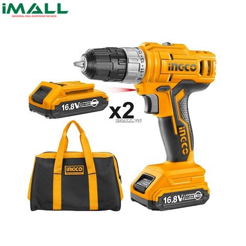 Máy khoan vặn vít dùng pin INGCO CDLI1612 (16.8V)