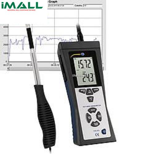 Máy đo tốc độ gió (trong đường ống) PCE 423 (0,1 ~  25,0m/s)