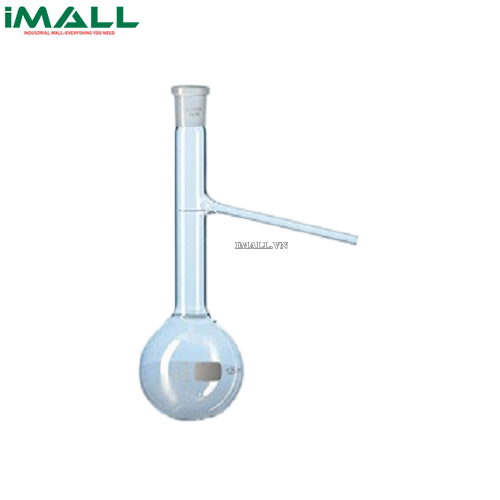 Bình cất có nhánh 125ml nhám 19/26 ASTM D86 Duran 246542805