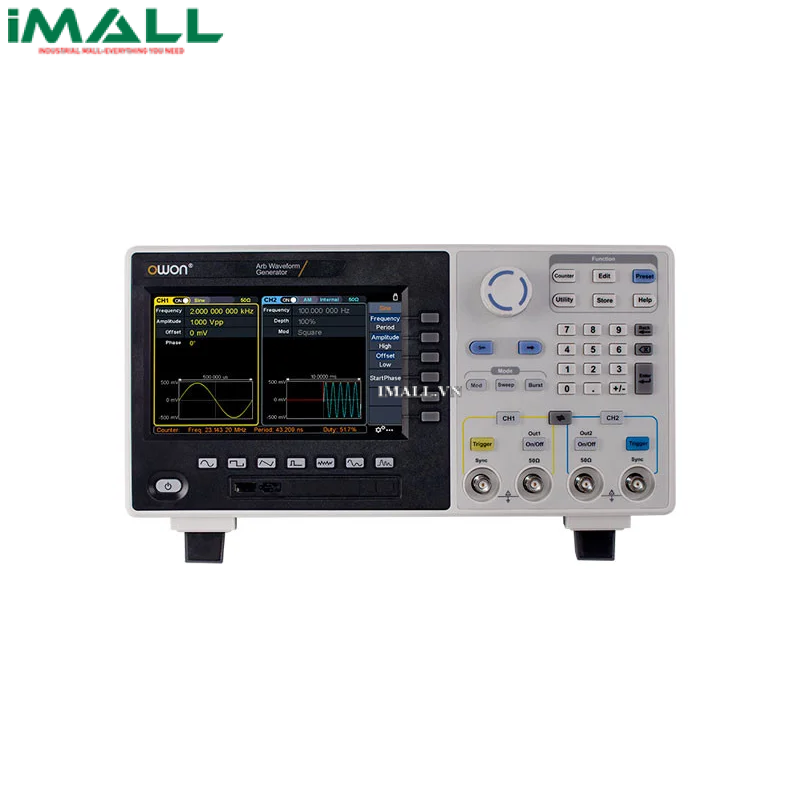Máy phát xung OWON XDG2080 (80MHz; 2-CH)