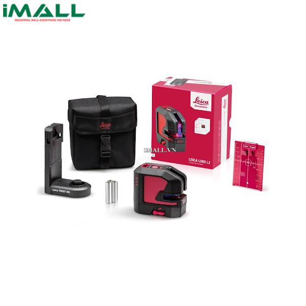 Máy cân mực laser Leica LINO L2 New (25m, 2 tia đỏ)