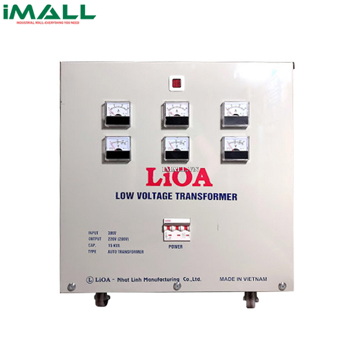 Biến áp đổi nguồn hạ áp 3 pha LiOA 3K101M2YH5YT - 10KVA (Tự ngẫu)