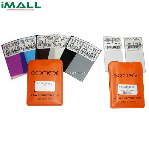 Bộ tấm chuẩn (cho máy đo độ dày lớp phủ) ELCOMETER Scale 2 (T99022255-2)