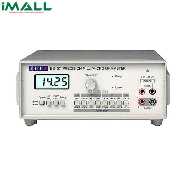 Máy đo điện trở thấp TTI BS407 (19.99 kΩ, 0.1%)