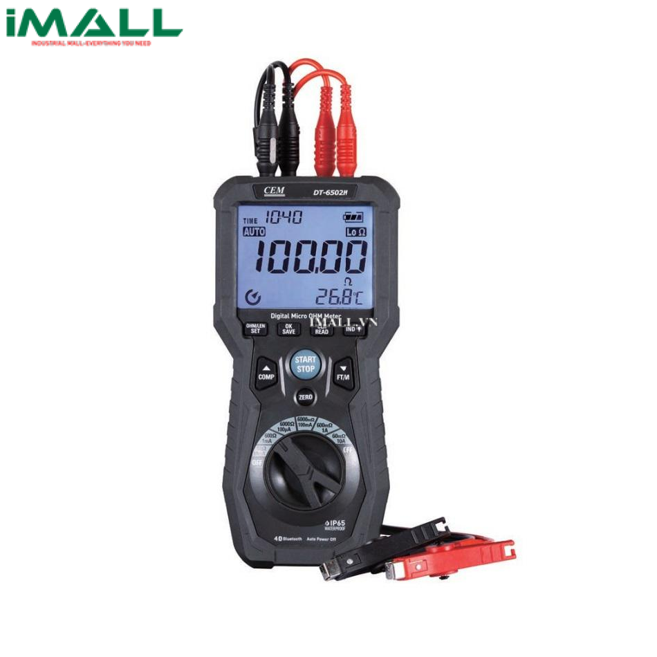 Máy đo độ dài cáp CEM DT-6501CLT (1000m~30km, 1000.0mΩ~1999.9Ω)