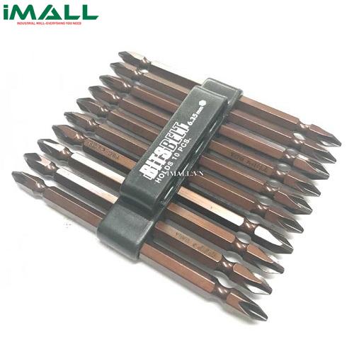 Mũi Vít 2 Đầu Dài Xi Nâu PH2 TOP TBD-00034A (110mm)