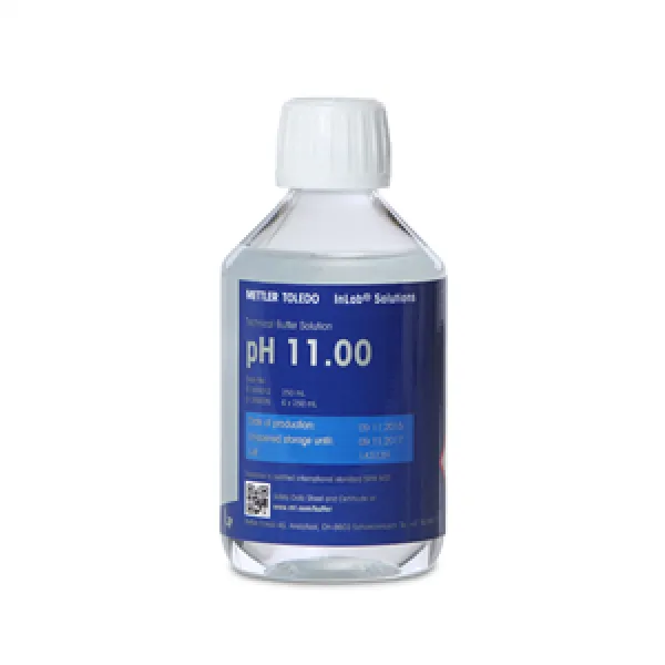 Dung Dịch Chuẩn pH 11.00 METTLER TOLEDO 51350026 (Chai 250 mL x 6)