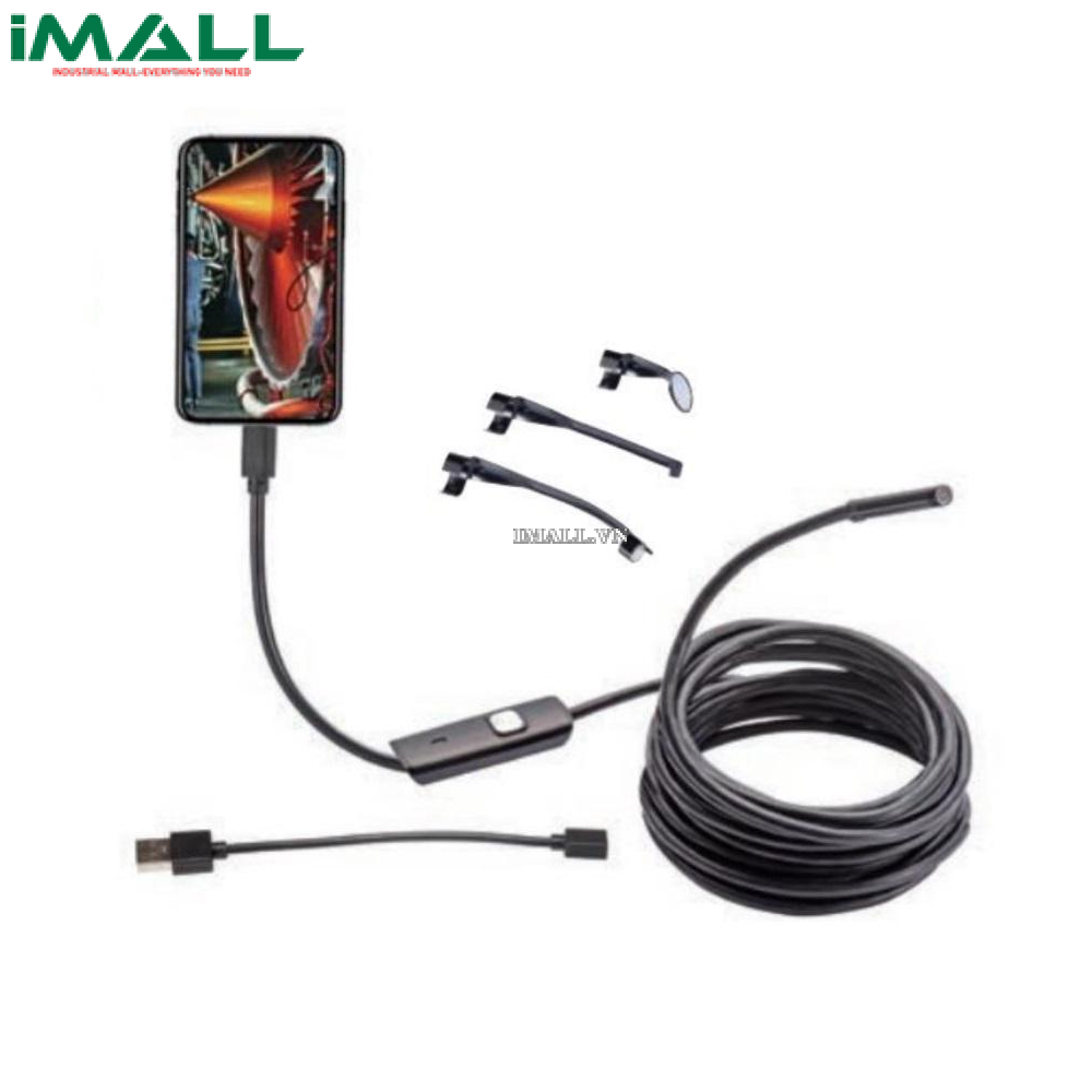 Camera nội soi kết nối điện thoại CEM CT-10 (1m~5m, Ø5.5mm/Ø8mm, 640x480/1280x1080)