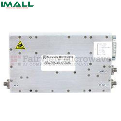 Bộ khuếch đại Fairview SPA-025-40-12-SMA (40 dB, SMA Female ; 0.8 GHz - 2.5 GHz ; 42 dBm P1dB)