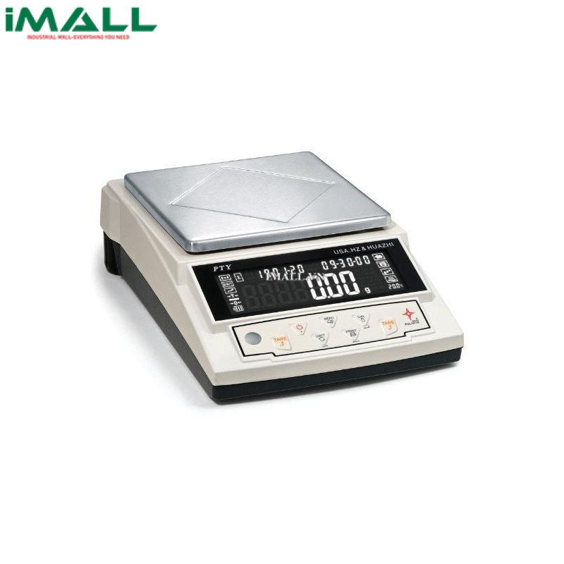 Cân kỹ thuật HUAZHI PTY-B2200 (2200/3200g, 0.01/0.05g, chuẩn ngoài)