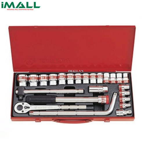 Bộ tuýp 24 chi tiết hệ mét Kingtony 4533SR (1/2")