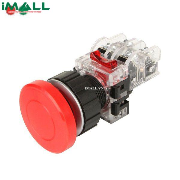 Nút nhấn dù Hanyoung nux MRE-TM1G (22mm 1NO+1NC Màu Xanh lá)
