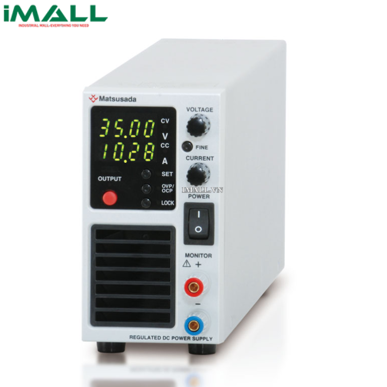 Nguồn lập trình DC Matsusada TB350V3A360W (350V, 3A, 360W)