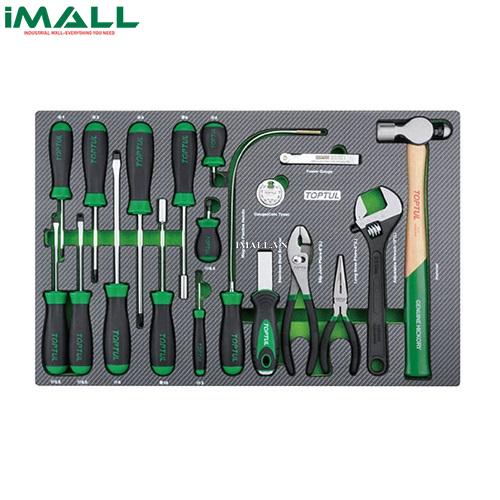 Bộ đồ nghề tổng hợp 19 chi tiết Toptul GED1916