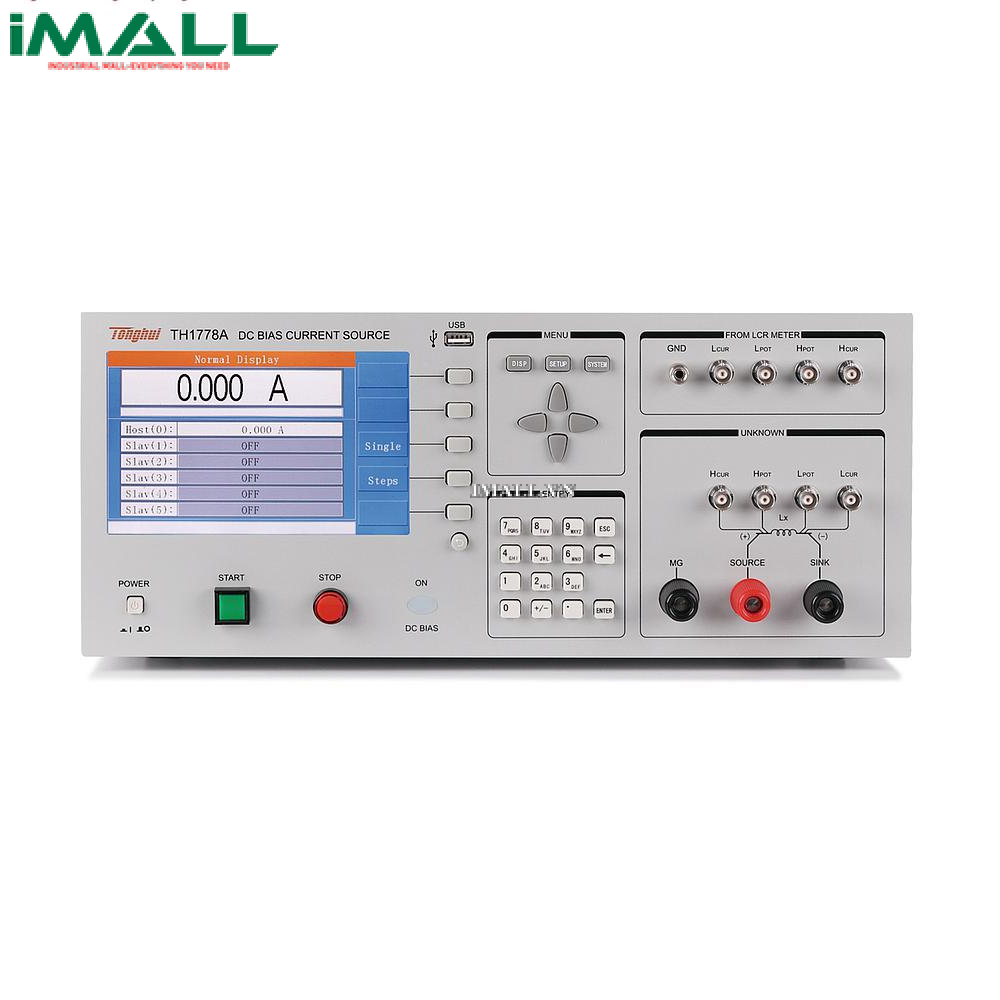 Nguồn dòng phân cực DC Tonghui TH1778A (1.000A/5.000A/20.0A; 0Hz-2MHz)