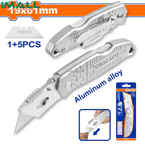Dao gập tiện dụng 19x61mm Wadfow WSK9461