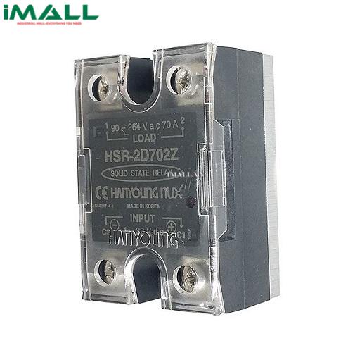 Rơ le bán dẫn Hanyoung nux HSR-2D702Z (4 – 32VDC, 70A 1 Pha)