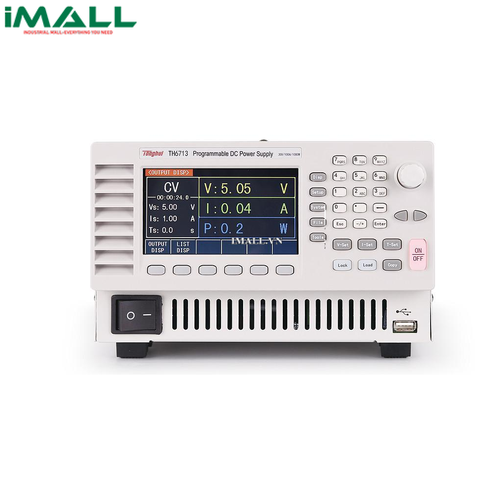 Nguồn DC Tonghui TH6713 (0-30V; 0-100A)