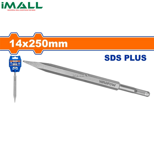 Mũi đục nhọn đuôi gài 14x250mm Wadfow WGZ1201