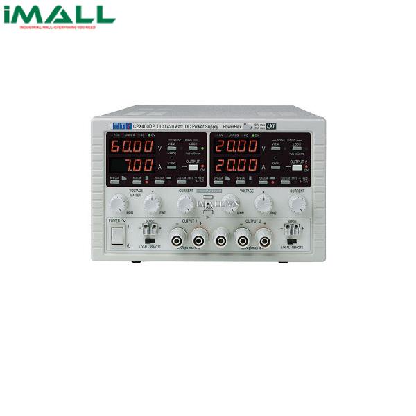 Nguồn một chiều TTI CPX400DP (2 Kênh, 0~60V, 0~20A, 840W, RS232/USB/GPIB/LAN)