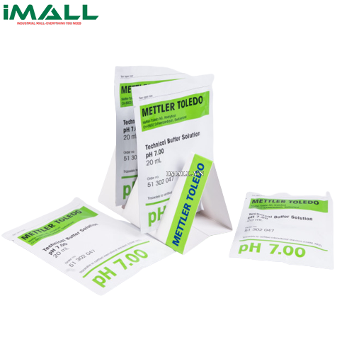 Dung Dịch Chuẩn pH 7.00 METTLER TOLEDO 51302047 (30 gói x 20mL)