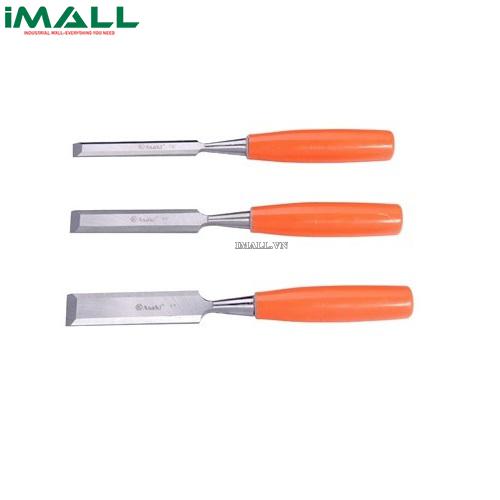 Bộ đục gỗ 3 cây cán nhựa Asaki AK-459