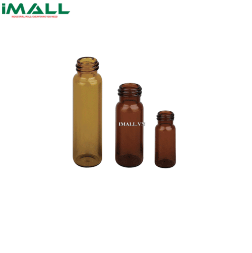 Lọ mẫu thủy tinh màu hổ phách (Chỉ lọ, 4ml, không nắp, ren nắp 13-425) SciLab SL.Vi1153