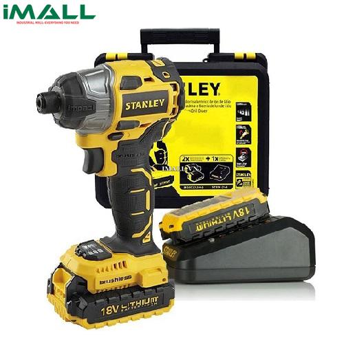 Máy vặn bu lông dùng pin không chổi than STANLEY SBI201D2K (18V)