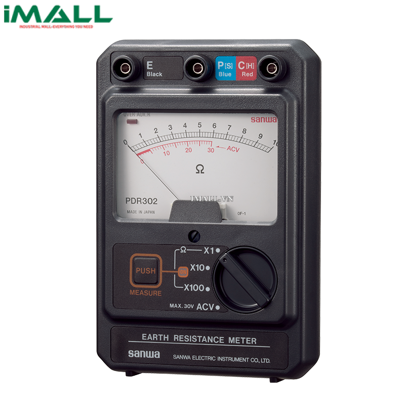 Máy đo điện trở đất chỉ thị kim SANWA PDR302