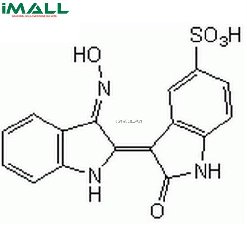 Hóa chất Indirubin-3ʹ-monoxime-5-sulphonic Acid (C₁₆H₁₁N₃O₅S, ống nhựa 1 mg) Merck 402088-1MG US1402088-1MG