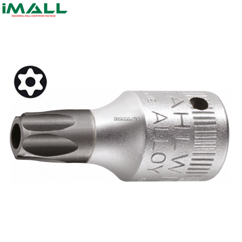 Đầu Khẩu 1/4" Hoa Thị Torx T25 Có Lỗ Stahlwille 01351025