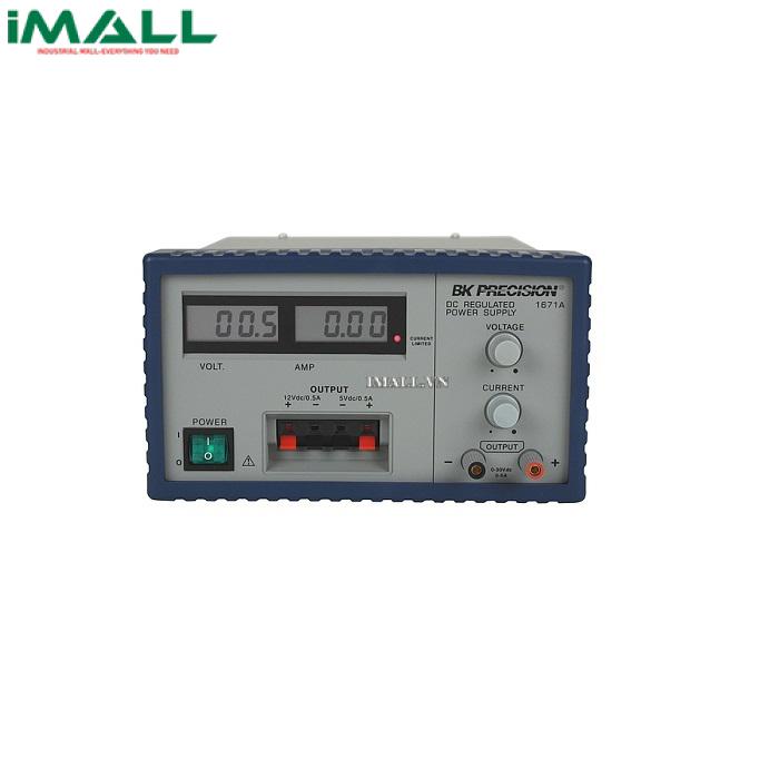 Nguồn một chiều BK PRECISION 1671A (0-30V/5A, 12V/0.5A, 5V/0.5A)
